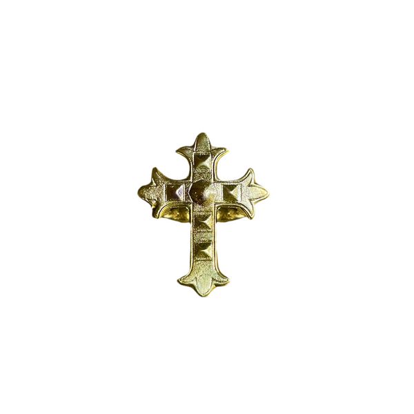 LILY CROSS GOLD BRONZE