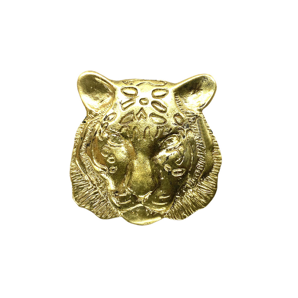 PANTHER RING GOLD BRONZE