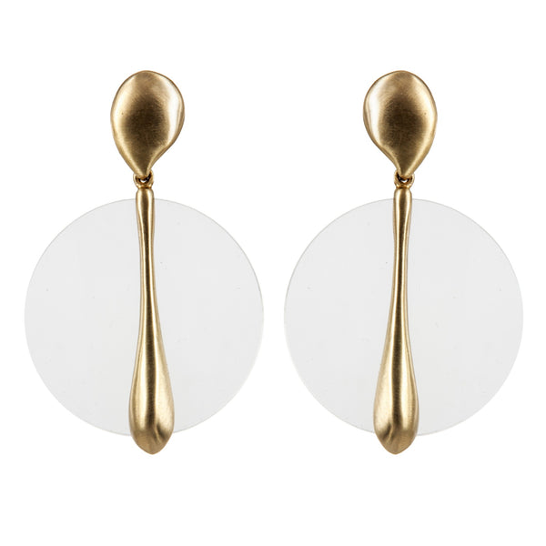 EARRINGS DALI GOLD BRONZE